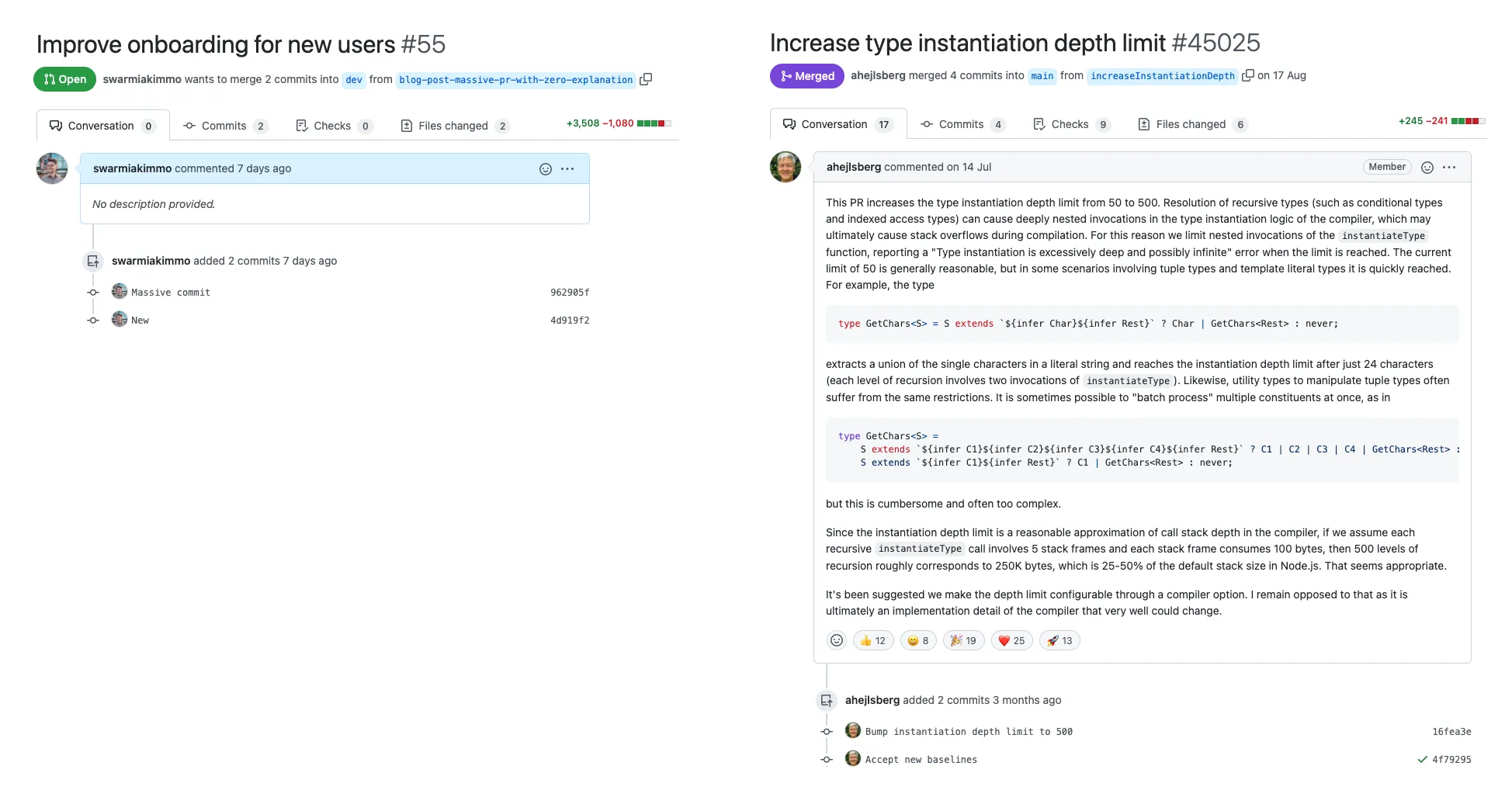 The spectrum of descriptions