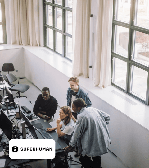 happy people eating food