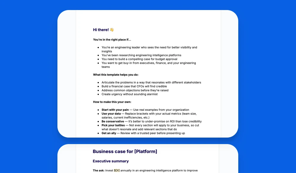 business case template